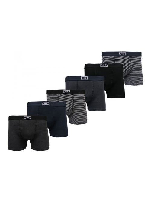 Boxers - Caleçons homme lot de 6 - Kiabi