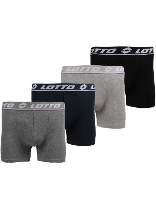 Boxers - Caleçons Lotto homme lot de 4 - Kiabi