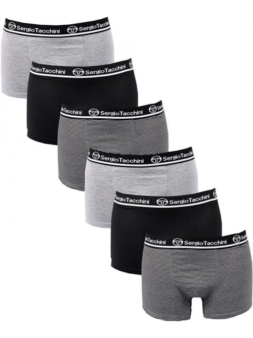 Boxers - Caleçons Sergio Tacchini homme lot de 6 - Kiabi