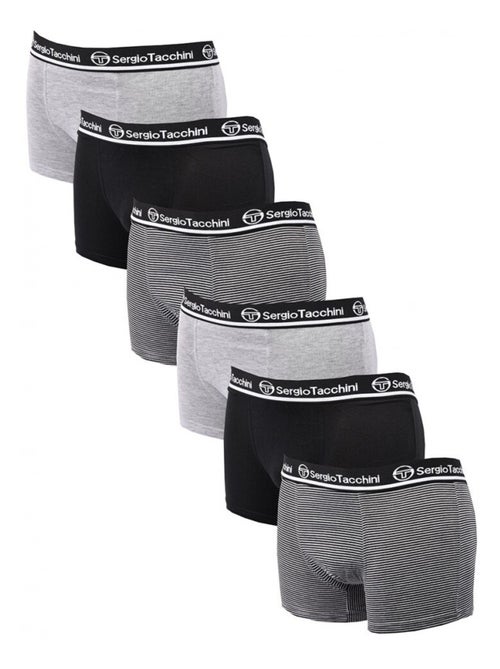 Boxers - Caleçons Sergio Tacchini homme lot de 6 - Kiabi