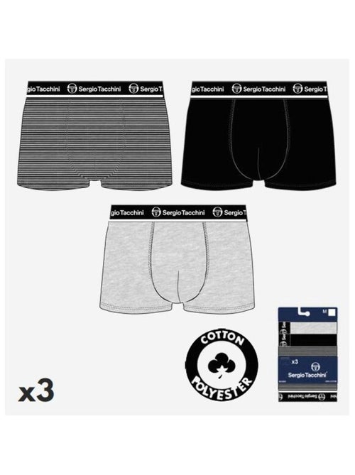 Boxers - Caleçons Sergio Tacchini homme lot de 6 - Kiabi