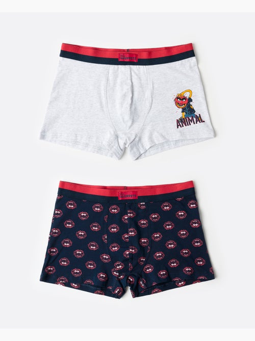 Boxers animaux Disney Muppets pour homme (lot de 2) - Kiabi Boxers animaux Disney Muppets pour homme (lot de 2) - Kiabi