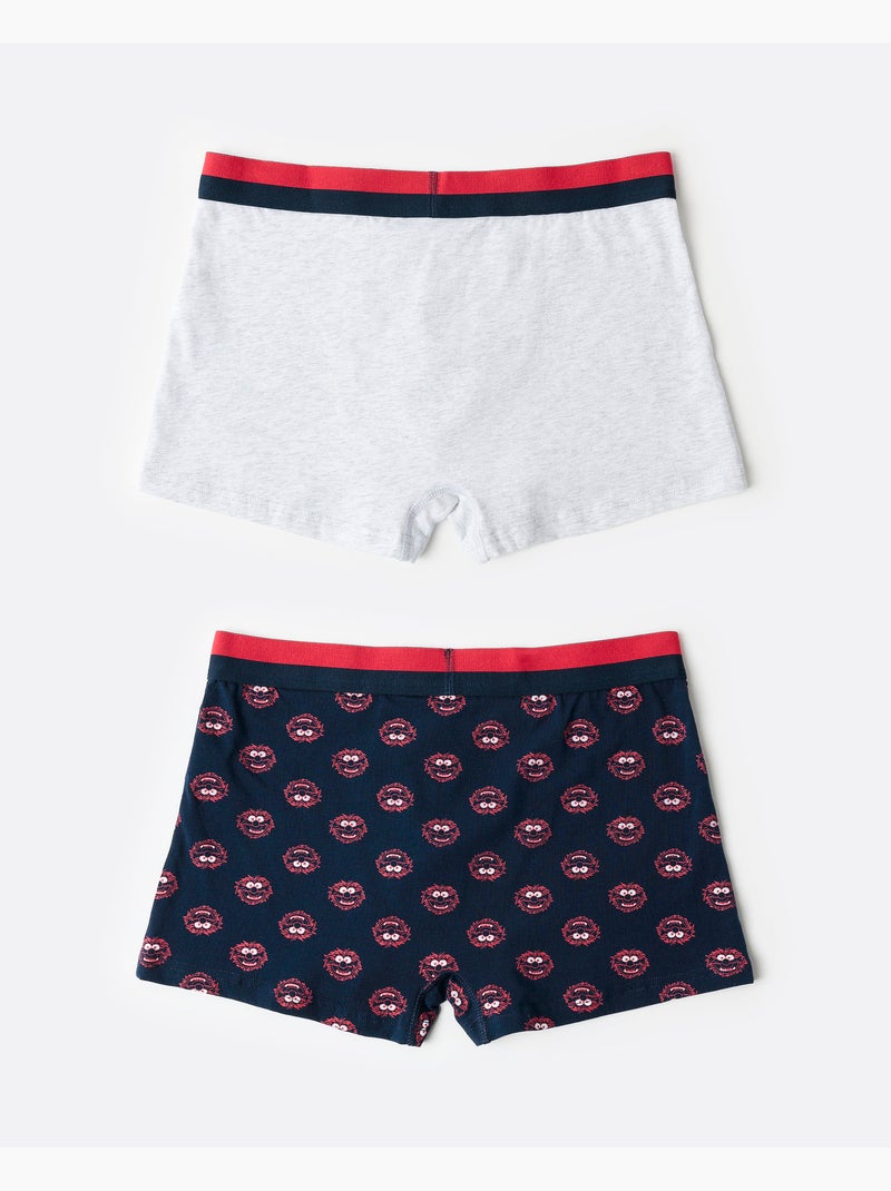 Boxers animaux Disney Muppets pour homme (lot de 2) Multicolore - Kiabi