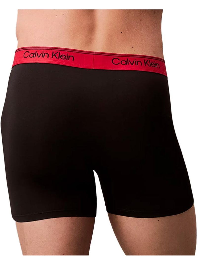 Boxers Calvin Klein Jeans Boxer Brief Noir Rouge - Kiabi