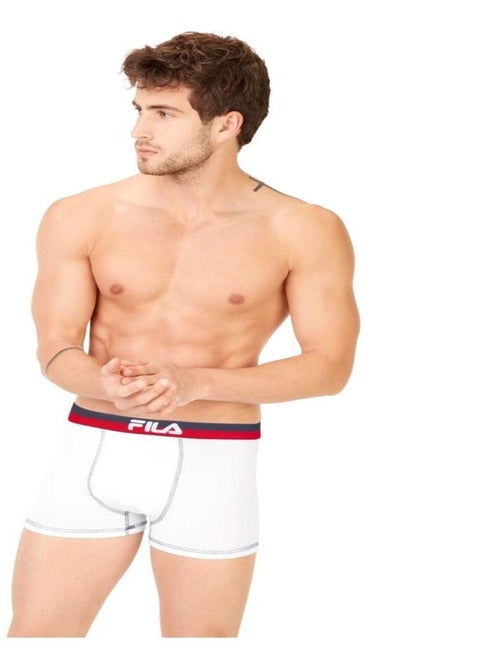 Boxers Coton homme Fila 5020 Blanc Fila - Kiabi