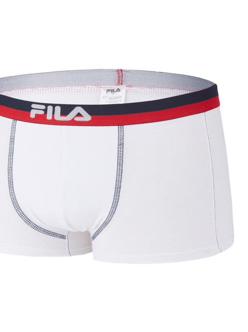 Boxers Coton homme Fila 5020 Blanc Fila - Kiabi