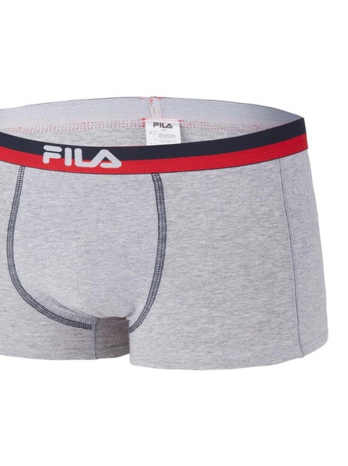 Boxers Coton homme Fila 5020 Gris Fila - Kiabi
