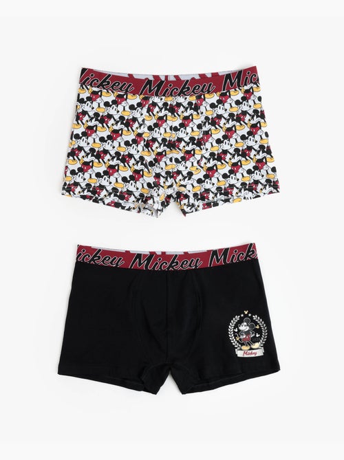 Boxers Disney Mickey King pour homme (lot de 2) - Kiabi