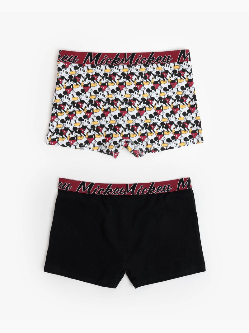 Boxers Disney Mickey King pour homme (lot de 2) Multicolore - Kiabi