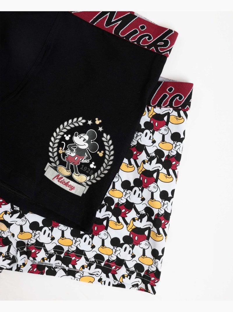 Boxers Disney Mickey King pour homme (lot de 2) Multicolore - Kiabi
