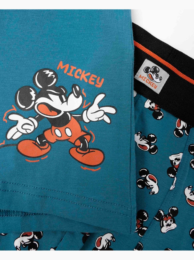 Boxers Disney Mickey perdu pour homme (lot de 2) Multicolore - Kiabi