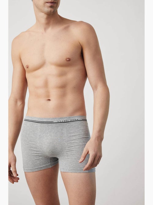 Boxers en coton naturel sans coutures pour hommes - Kiabi Boxers en coton naturel sans coutures pour hommes - Kiabi