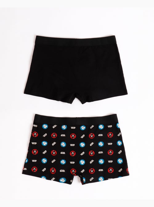 Boxers homme bleu et rouge STAR WARS (lot de 2) - Kiabi Boxers homme bleu et rouge STAR WARS (lot de 2) - Kiabi