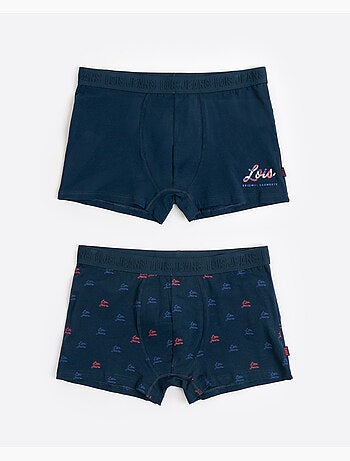 Boxers intermittents LOIS pour homme (lot de 2)