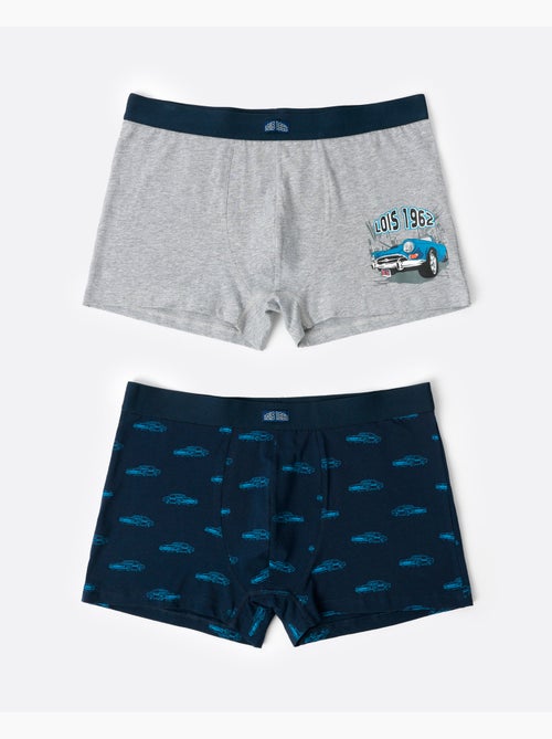 Boxers LOIS pour homme à motif de voitures vintage (boîte de 2) - Kiabi Boxers LOIS pour homme à motif de voitures vintage (boîte de 2) - Kiabi