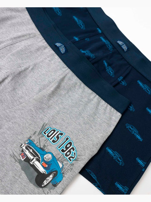 Boxers LOIS pour homme à motif de voitures vintage (boîte de 2) - Kiabi Boxers LOIS pour homme à motif de voitures vintage (boîte de 2) - Kiabi