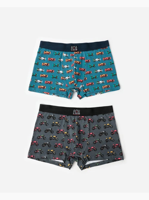 Boxers LOIS Scrambler pour homme (lot de 2) - Kiabi Boxers LOIS Scrambler pour homme (lot de 2) - Kiabi