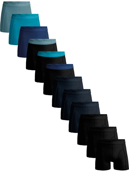Boxers lot de 12 en coton premium Muchachomalo confort respirant et coupe parfaite - Kiabi