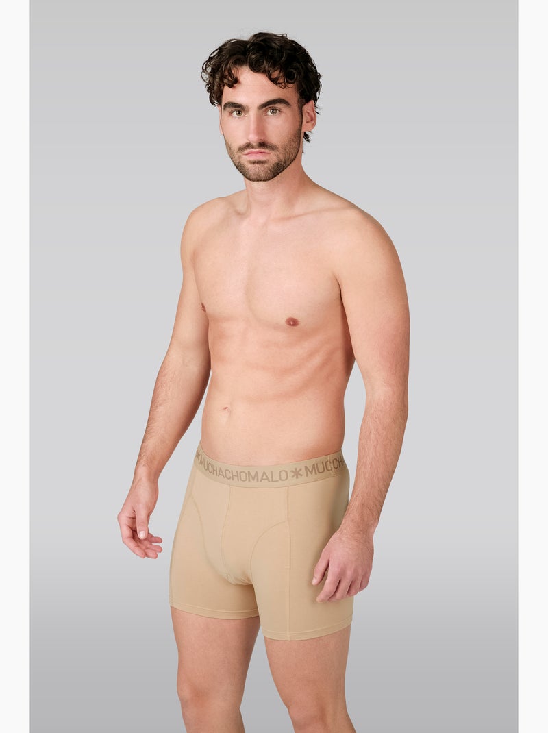 Boxers lot de 12 en coton premium Muchachomalo confort respirant et coupe parfaite Noir / Bleu / Vert - Kiabi