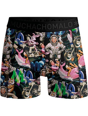 Boxers lot de 12 en coton premium Muchachomalo confort respirant et coupe parfaite