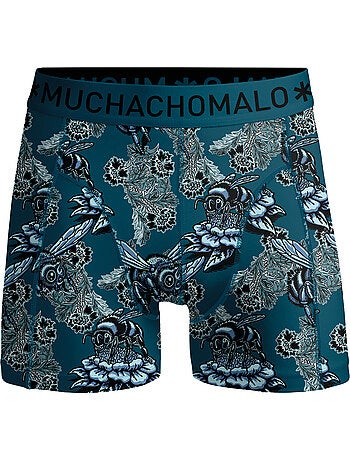 Boxers lot de 12 en coton premium Muchachomalo confort respirant et coupe parfaite