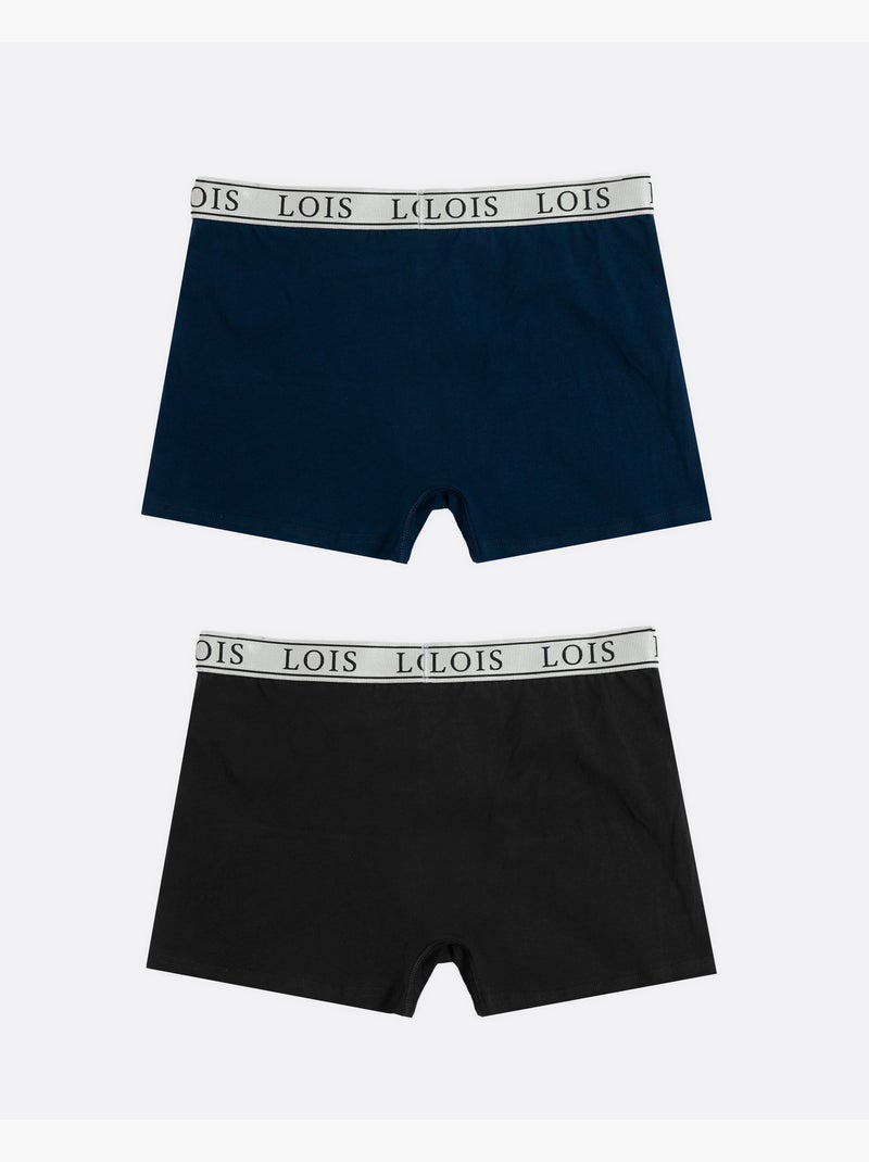 Boxers Origins pour homme LOIS (lot de 2) Multicolore - Kiabi