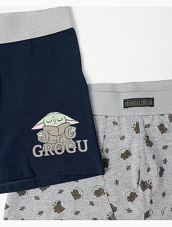 Boxers pour homme Grogu STAR WARS MANDALORIAN (lot de 2)