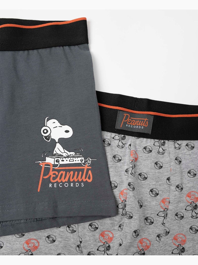 Boxers pour homme PEANUTS Peanuts Records (lot de 2) Multicolore - Kiabi