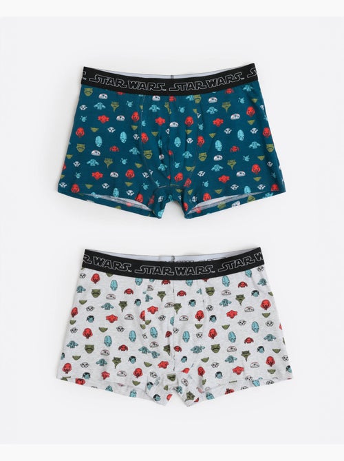 Boxers pour homme STAR WARS Alien Species (lot de 2) - Kiabi