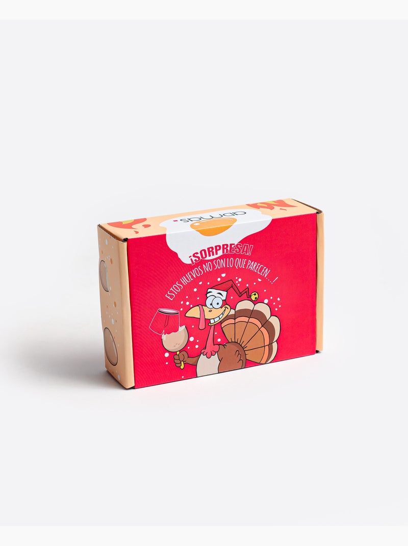 Boxers pour hommes ADMAS Egg-Cited Rouge - Kiabi