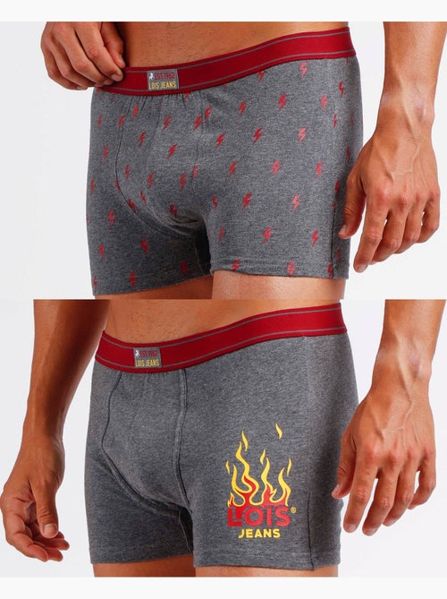 Boxers Rocks pour homme LOIS (boîte de 2) - Kiabi Boxers Rocks pour homme LOIS (boîte de 2) - Kiabi