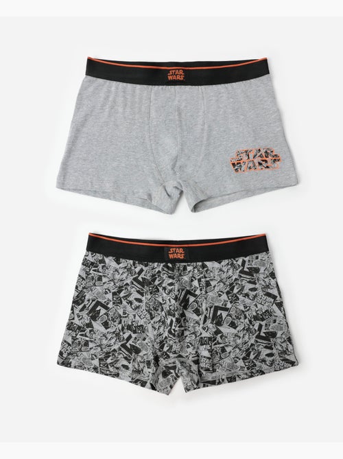 Boxers Star Wars pour homme, motif BD noir et blanc (lot de 2) - Kiabi Boxers Star Wars pour homme, motif BD noir et blanc (lot de 2) - Kiabi