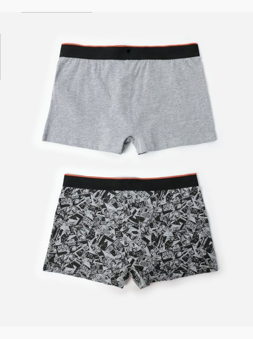 Boxers Star Wars pour homme, motif BD noir et blanc (lot de 2) - Kiabi Boxers Star Wars pour homme, motif BD noir et blanc (lot de 2) - Kiabi