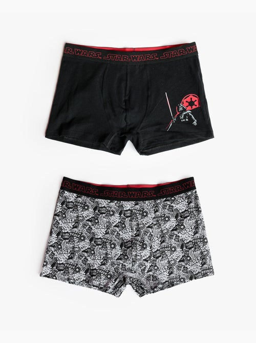Boxers Star Wars pour homme, motif graffiti Dark Vador (lot de 2) - Kiabi Boxers Star Wars pour homme, motif graffiti Dark Vador (lot de 2) - Kiabi