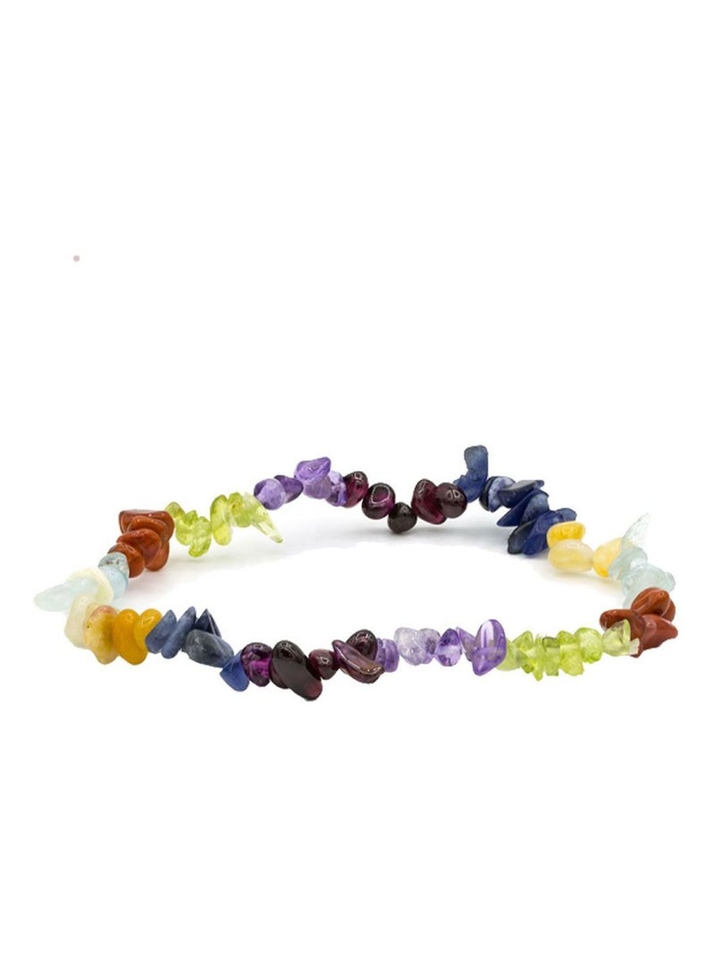 Bracelet 7 pierres Multicolore - Kiabi