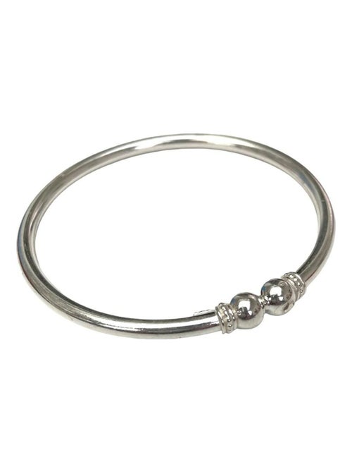 Bracelet argent jonc rigide arrondi, Bijoucolor - Kiabi