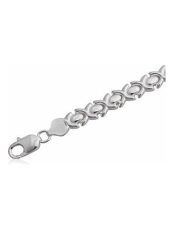 Bracelet argent maille épaisse, Bijoucolor