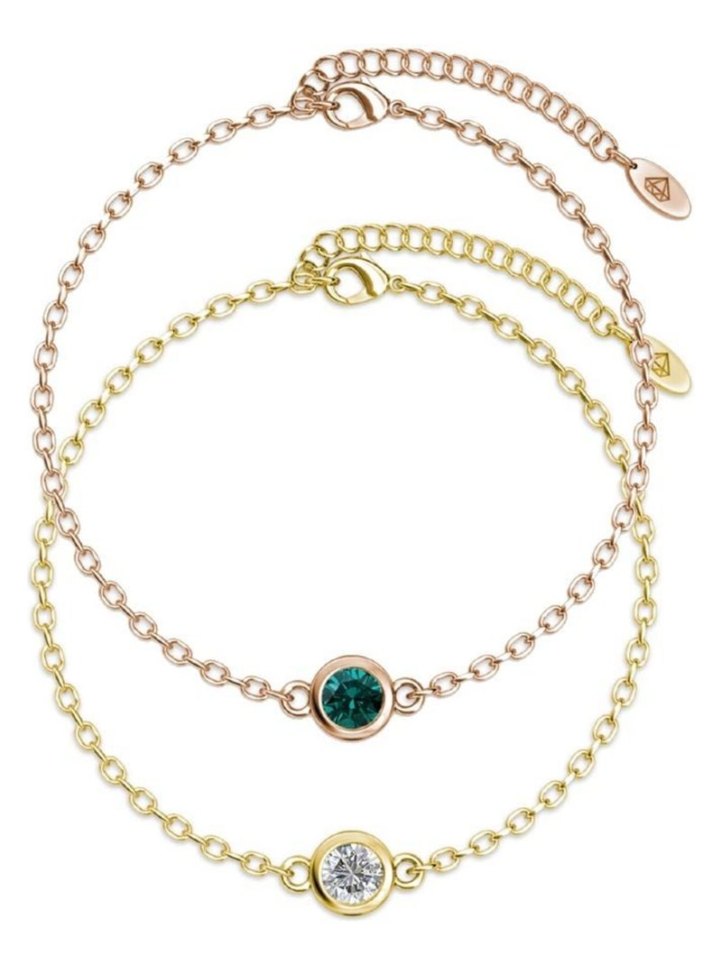 Bracelet Birth Stone - Multicolore et Multi Multicolore - Kiabi
