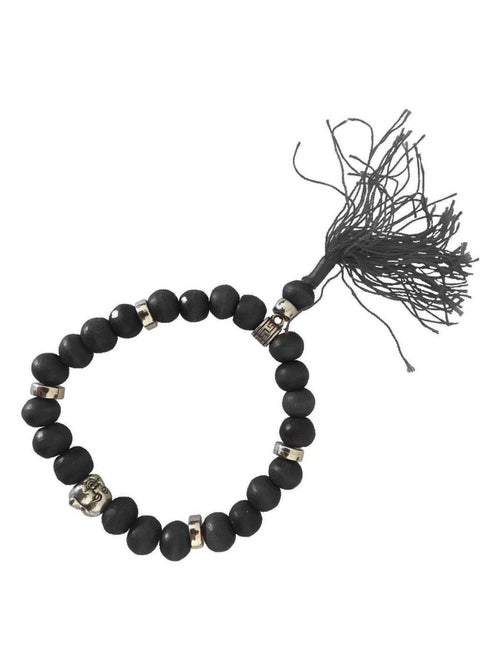 Bracelet Bouddhiste en perles de bois - Kiabi