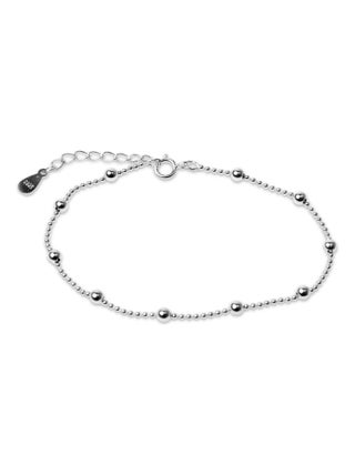 Bracelet boule Luxenter en argent 925 avec finition rhodiée