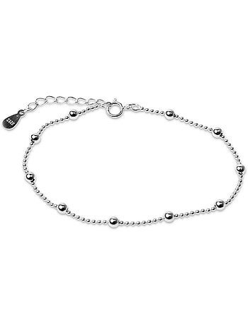 Bracelet boule Luxenter en argent 925 avec finition rhodiée