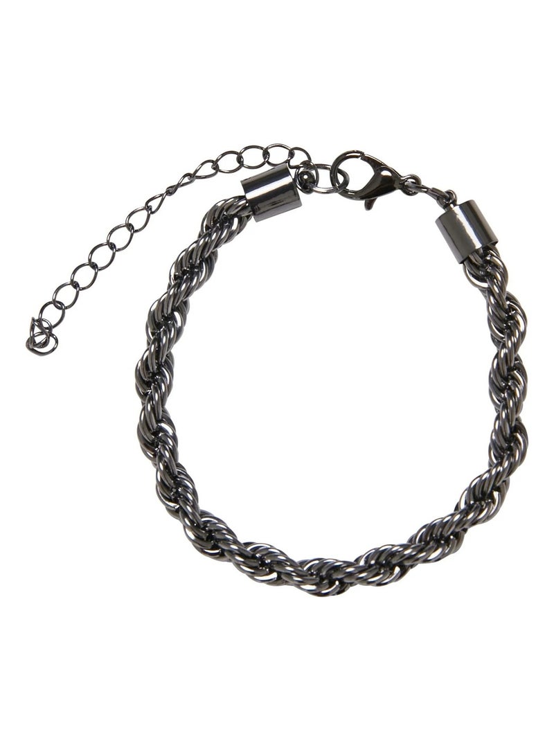 Bracelet charon - urban classics Gris Gris anthracite - Kiabi