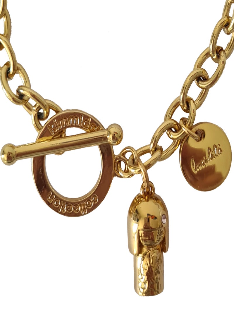 Bracelet collection kimmidoll chikako swarovski Doré/or - Kiabi