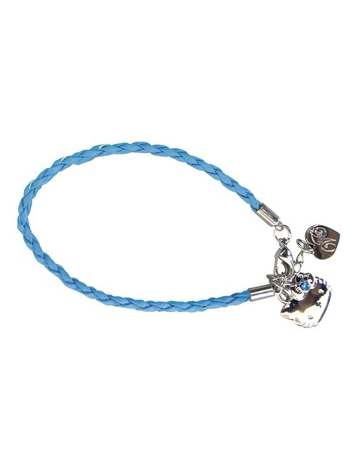 Bracelet cordon Hello Kitty modèle bleu - Kiabi