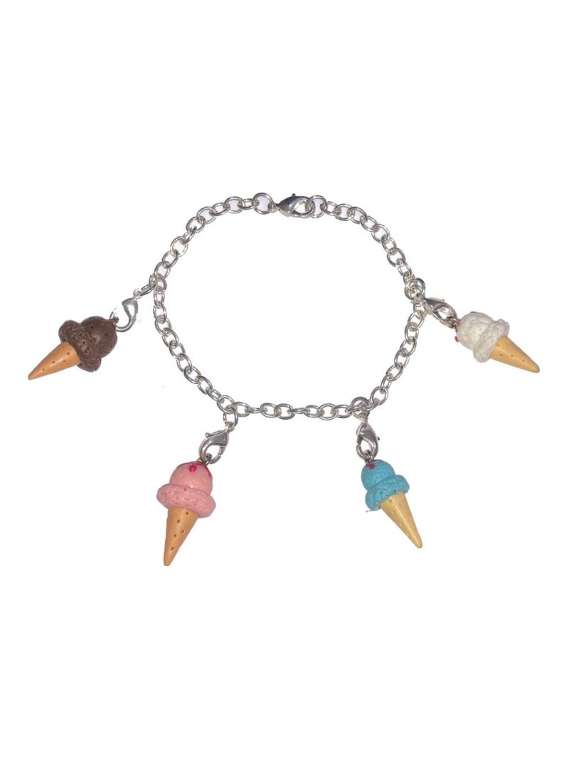 Bracelet Cornets de Glaces CBK Argent - Kiabi