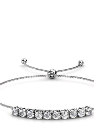 Bracelet Crystal Mia - Argenté et Cristal