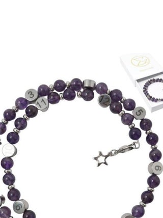 Bracelet d'allaitement - Améthyste Violette