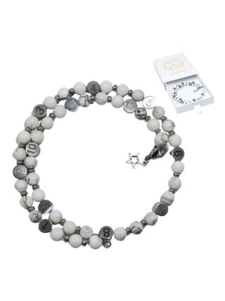 Bracelet d'allaitement - Howlite & Magnésite