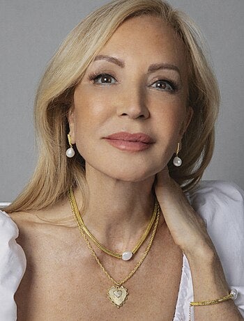 Bracelet d'hématite dorée Luxenter fini en or jaune 18K - Siever