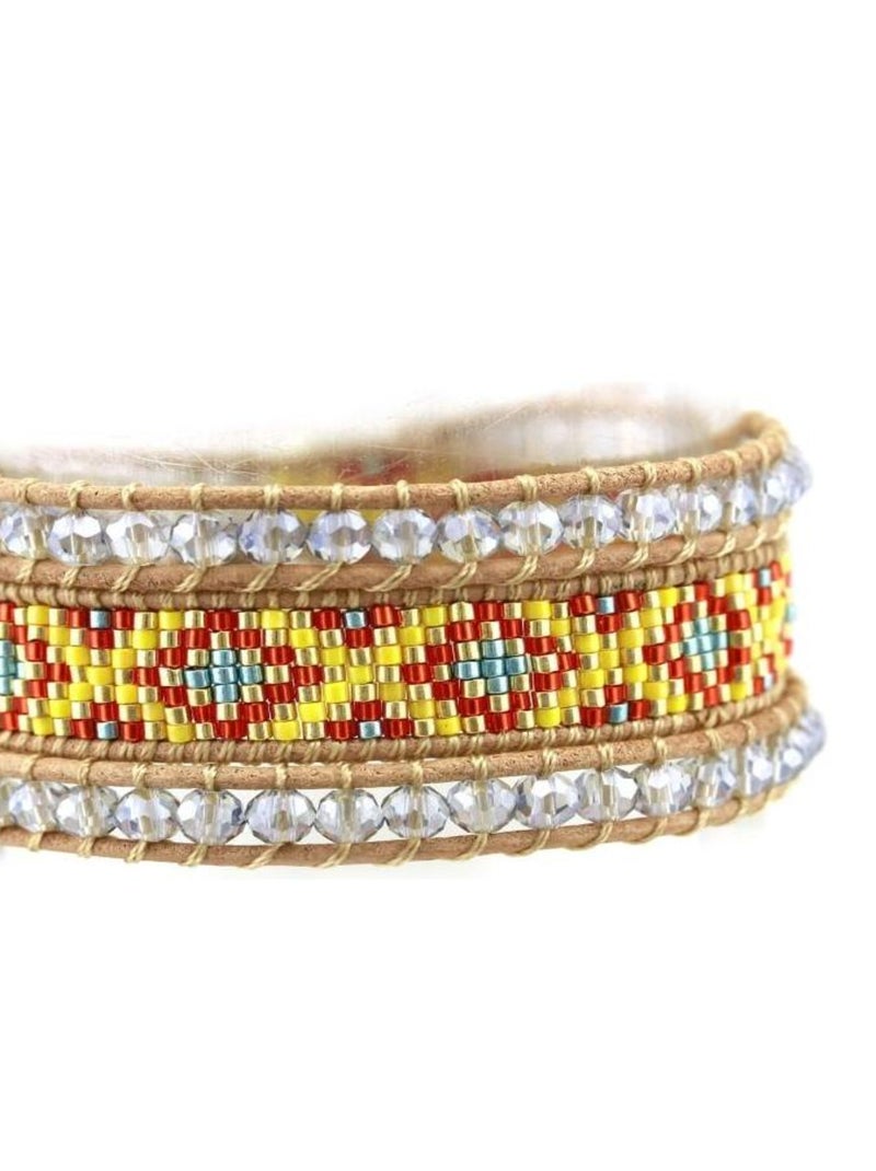 Bracelet Edyna - Jaune Jaune - Kiabi